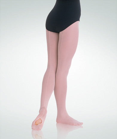 Body Wrappers C33 Girls Total Stretch Footless Tights (Medium/Large - Jazzy  Tan)