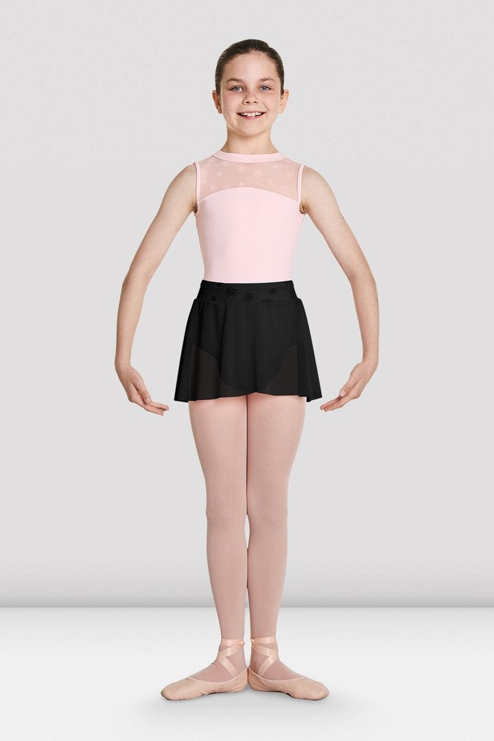 Bloch Child Chantrell Floral Mesh Skirt - CR8731 – Enchanted Dancewear